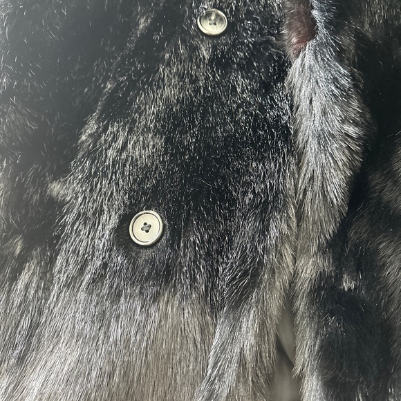 Deanfield full-length vintage Demi Buff fur 100% real Mink Coat - Picture 6 of 11